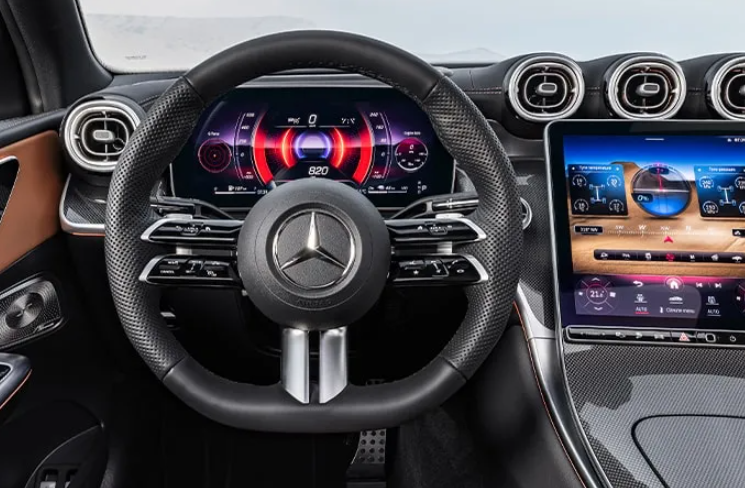 2024 Mercedes-Benz GLC300 Coupe Interior